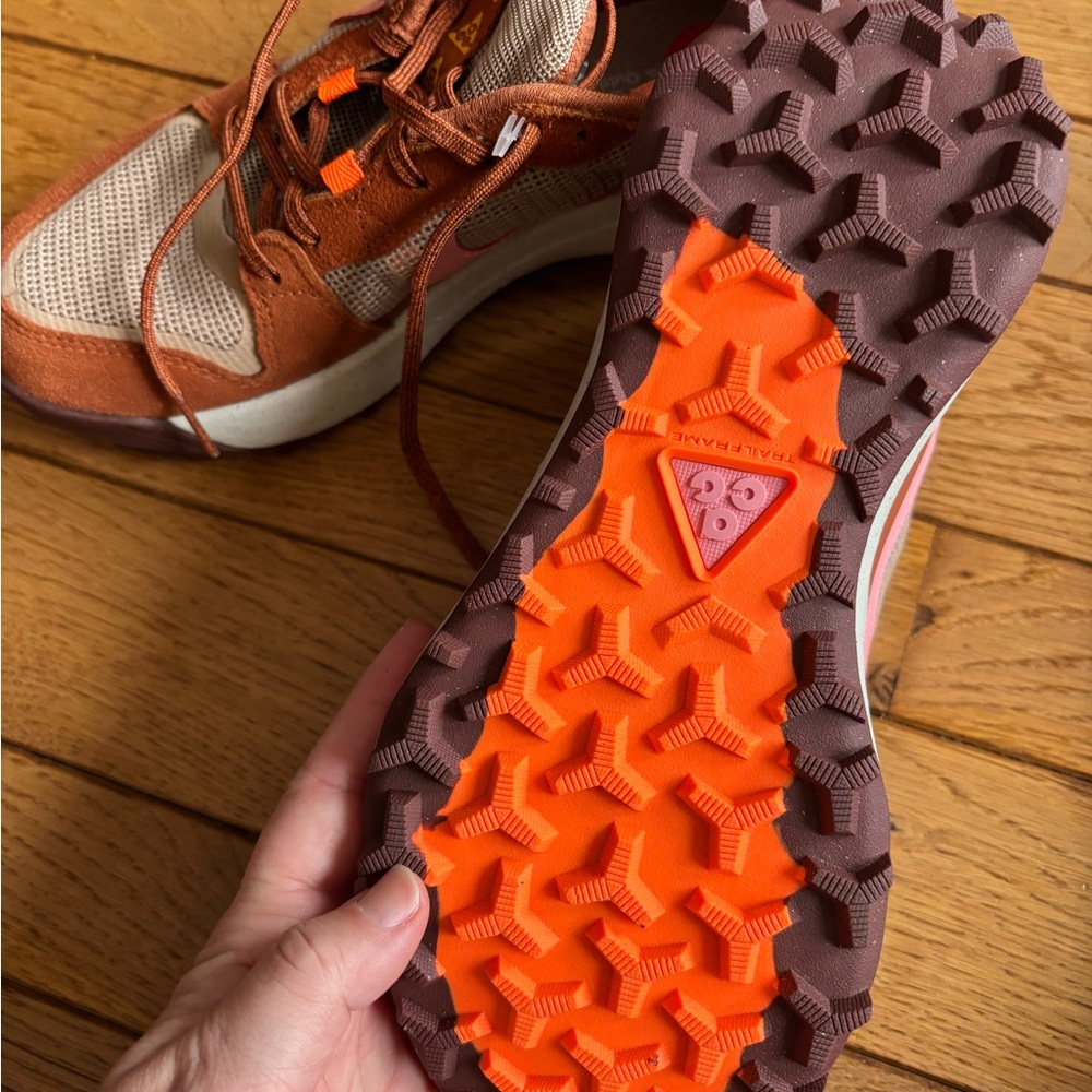 Nike ACG Trail Sneakers - Pink, Brown, and Orange - Picture 2 of 11